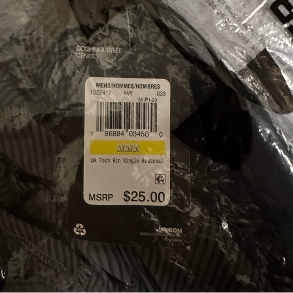 Under Armour - Men’s UA Tech 6” Boxerjock - Pitch Grey - Medium - Picture 3 of 3